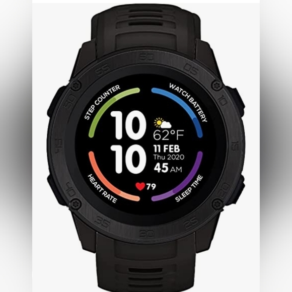 I Tech Gladiator Smartwatch Fitness Tracker, Heart Rate, Step Counter, S… - Picture 2 of 8